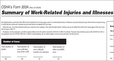 employers must post 300a injury illness summary until april 30 300 a form